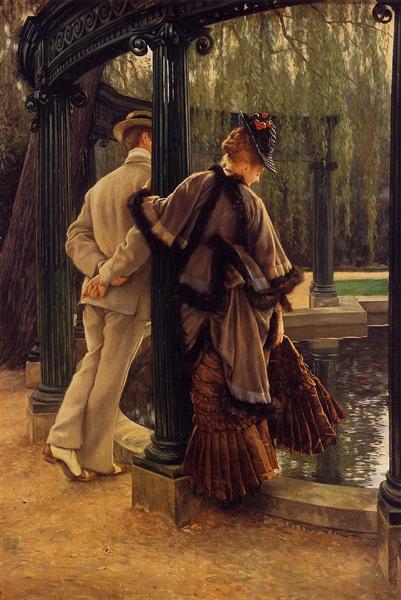 Quarrelling, by James Tissot.