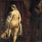 King Candaules of Lydia Showing his Wife to Gyges, by Jacob Jordaens.