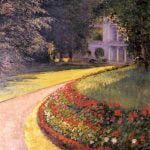 The Park at Yerres (1877), by Gustave Caillebotte. Downloaded from https://www.wikiart.org/en/gustave-caillebotte/the-park-at-yerres